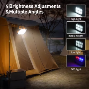 Rechargeable Solar Flood Light